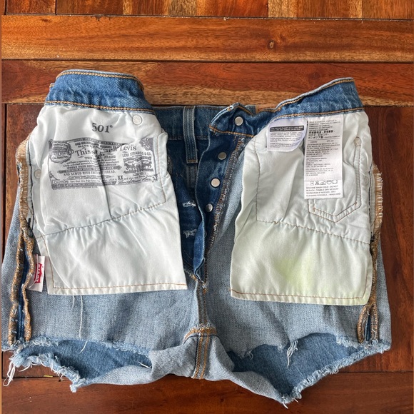 Levi’s 501 shorts size W25 - Picture 3 of 6